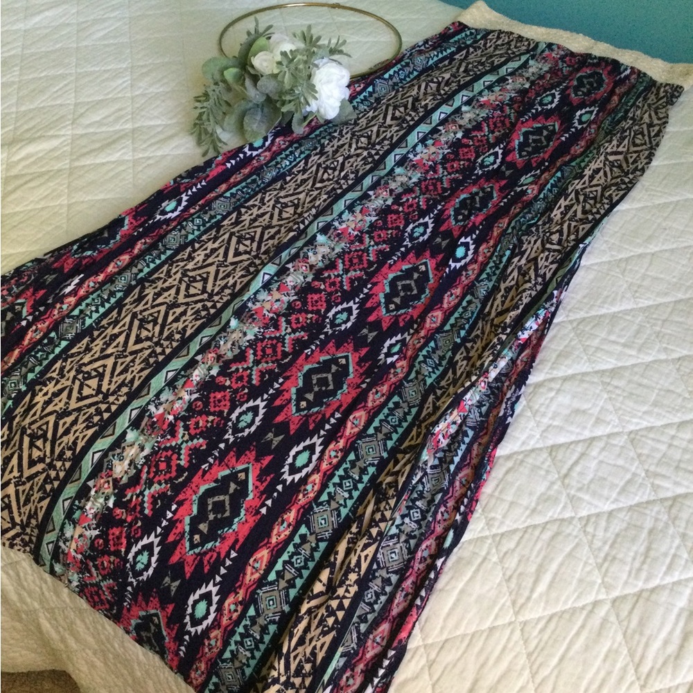 Just Be Bohemian Maxi Skirt